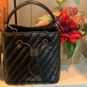 Michael Kors Suri Small Quilted Crossbody Bag Black